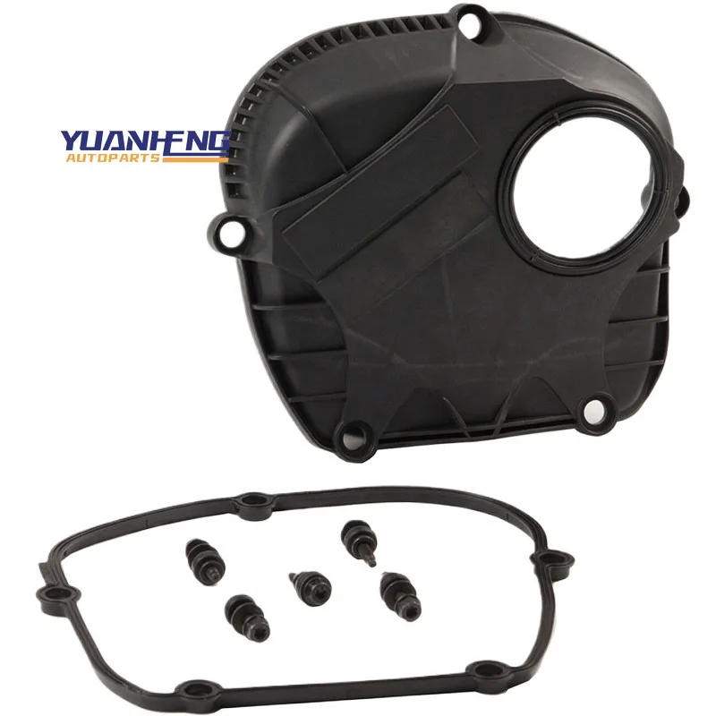 06H103269H 06H103269G HQ Brand New A4 A5 Q3 Q5 A6 Passat CC Magotan Skoda EA888 All Aluminum Timing Cover Timing Gauge Cover