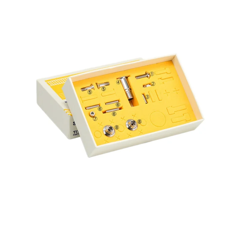 

S-PARTS For MAGENE QED Titanium Screw Kit, Titanium Screw Set， Shift Parts Screw Set