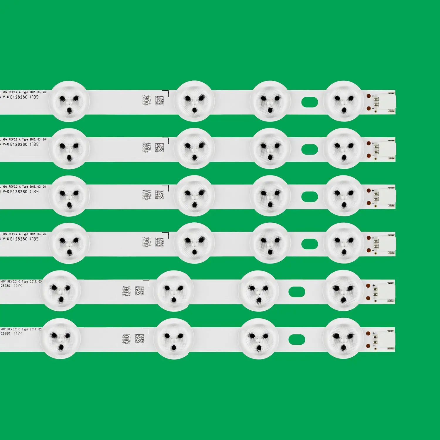 Strip Lampu Latar LED untuk 42PFL3008H12 L42510FHD PVR 42LED450S 42LED400S 42HXT12U LED42F7275