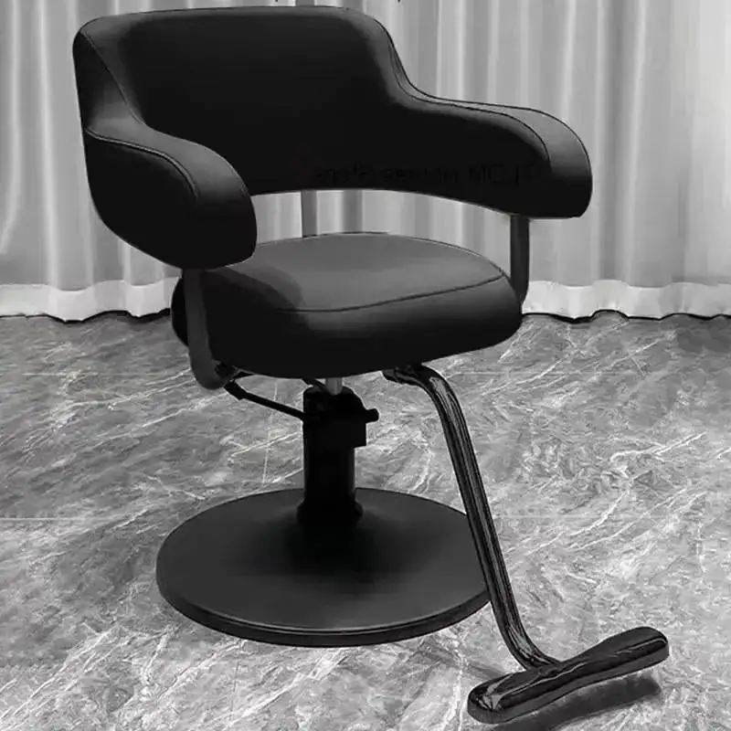 Silla de Barbería de Lujo, Moderna y Elegante, Minimalista, Cómoda y a la Moda, Muebles para Salón de Belleza