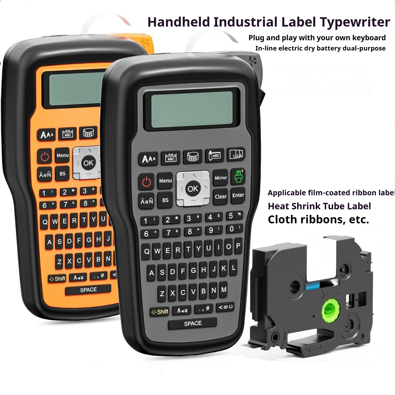 E1000 Industrial Commercial Label Printing Simple Small Handheld Portable Intelligent Thermal Transfer Printer