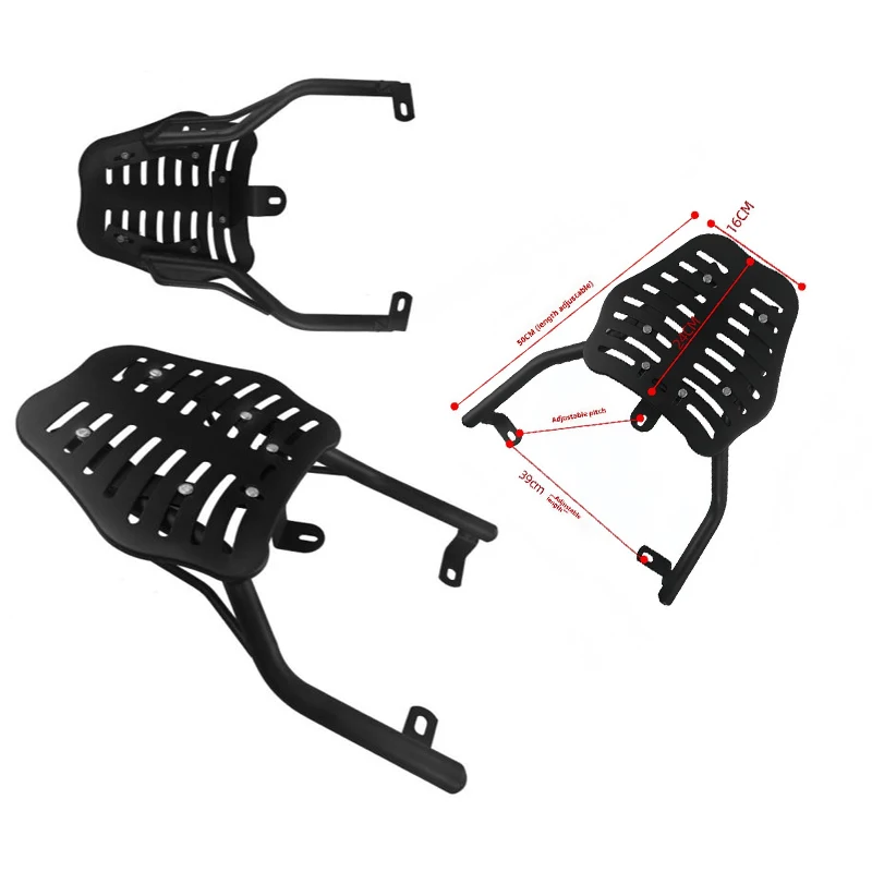 

1 комплект, многофункциональный кронштейн для хвостового чехла для мотоцикла, простая установка, задняя багажная полка для мотоцикла, запасная часть, полка для мотоцикла