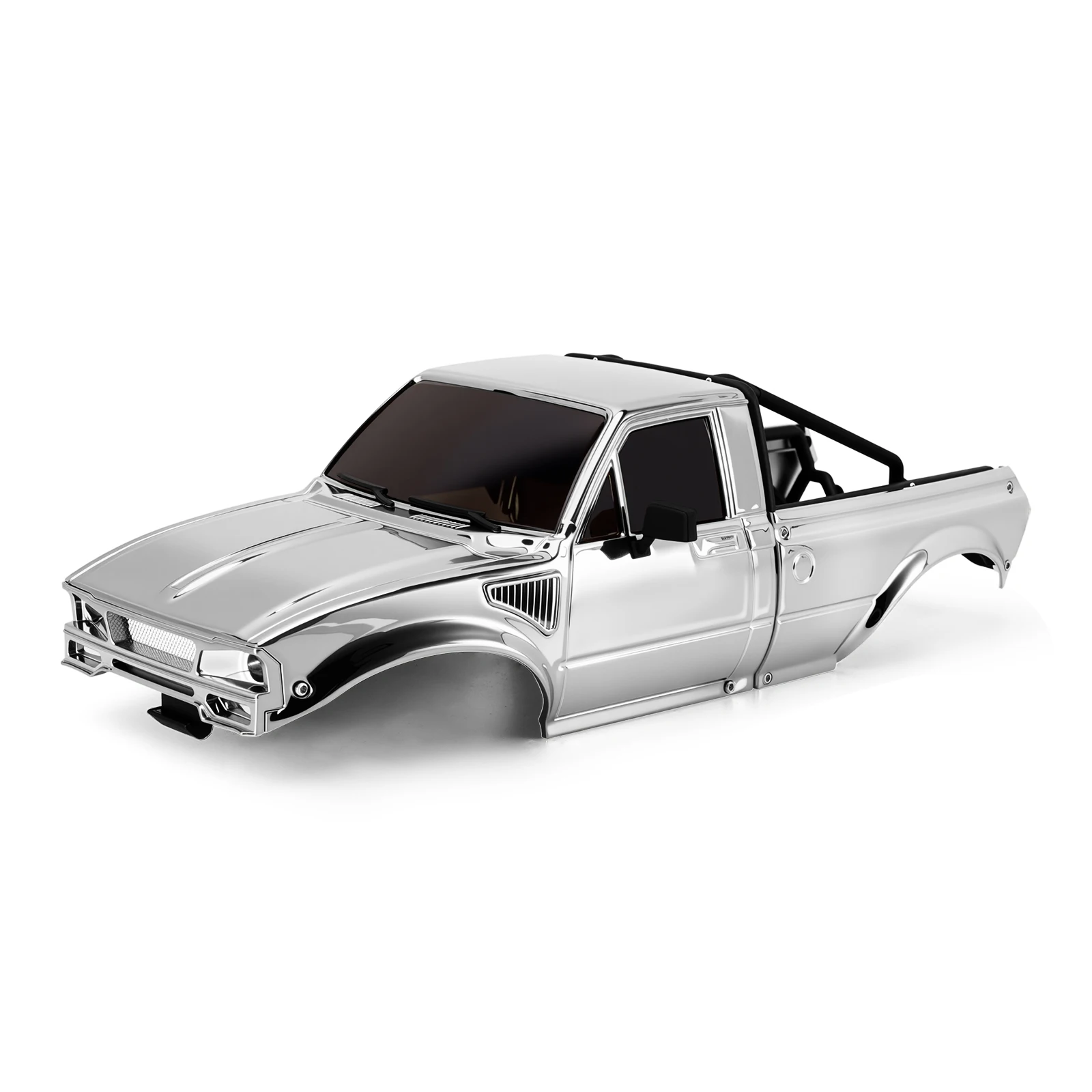INJORA IR60 Pickup Hard Body Shell with Bed Rack for 1/18 RC Crawler TRX4M Defender Bronco image 3