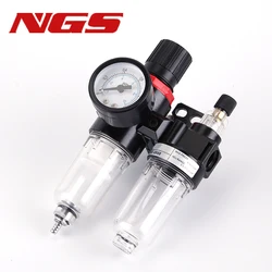 AFC2000 BFC2000 BFC3000 BFC4000 Pneumatic Filter Regulator Air Lubricator Combination Oil Trap Water Separator