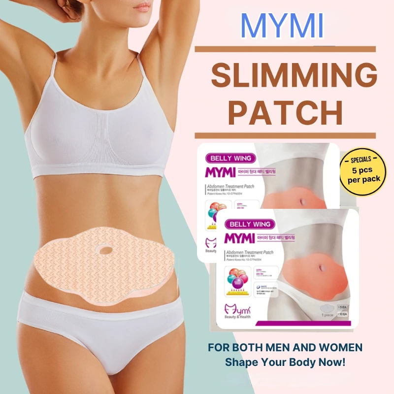 Hot Korean Mymi Slimming Patches Belly Fat Burner Wonder Patch 5-90PCS Shaping Firming and Contours Body 100% Weight Loss Stick