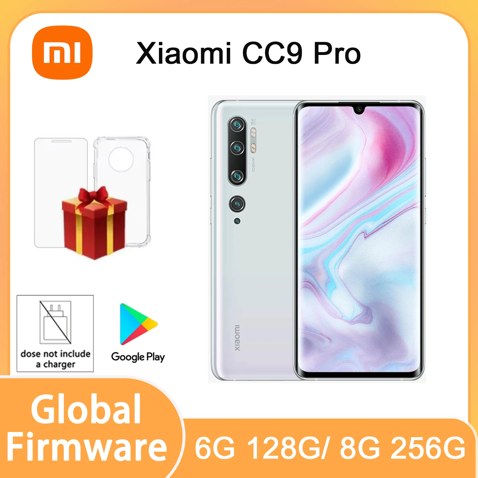Xiaomi CC9 Pro Smartphone Mi Note 10 4G mobile phones celulares smartphone Cellphones android snapdragon used phone no charger