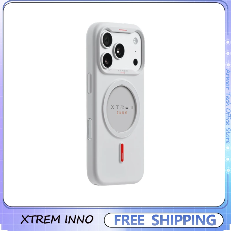 XTREM INNO E-ink Screen Phone Case MagSafe Magnetic Smart NFC Drop-proof Dust-proof Screen Casting for iPhone 17 Pro Max Gifts