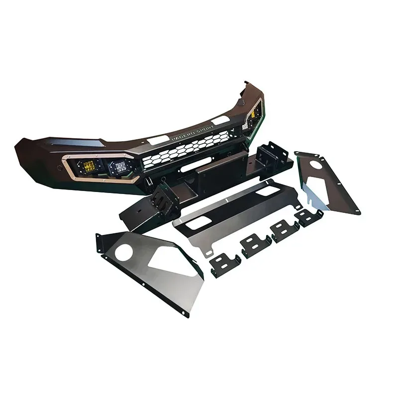 

Unity car bumper protector for Pajero Sport 2020 Front Bumper with LED Lamp