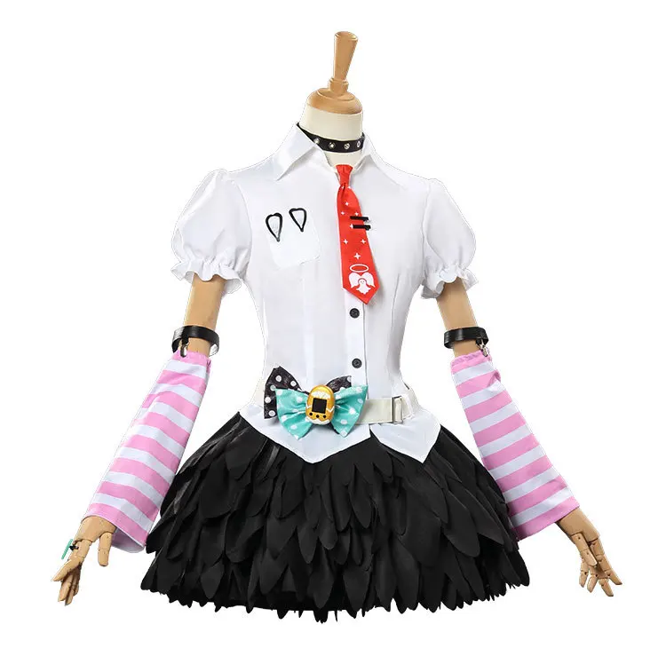 Zenless Zone Zero Sunna Cosplay Costume Wig Anime Game ZZZ Sunna Christmas Halloween Party Clothing