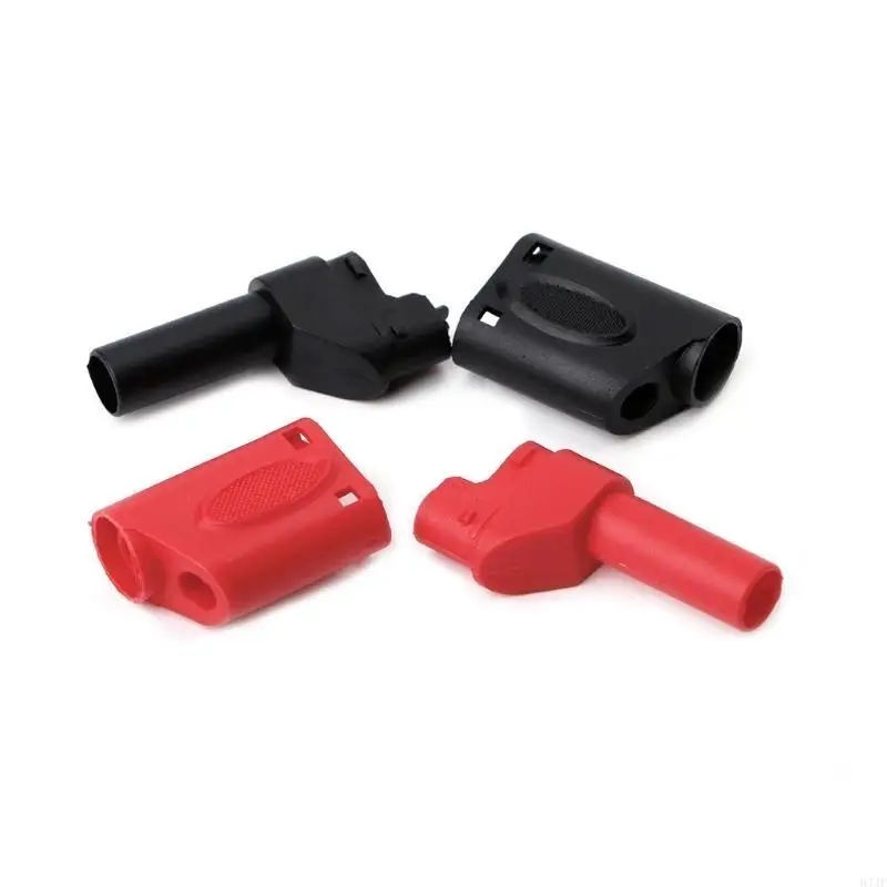 H7JF 10 zestawów 4 mm męska płaszcz złącza złącza lutowniczego wtyczki bananowej