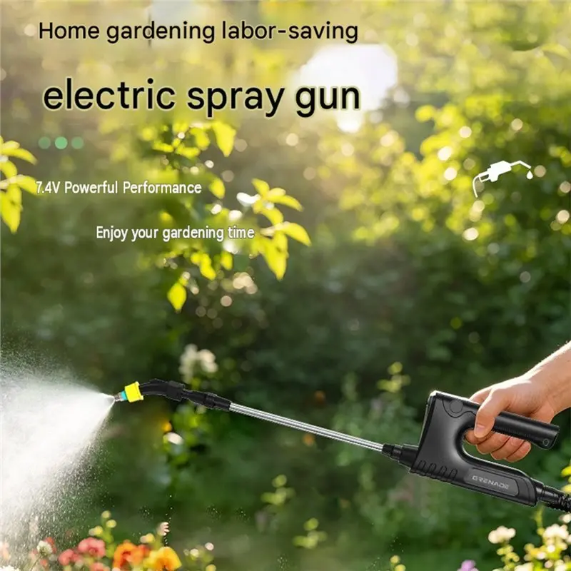 Battery‑Powered Garden Sprayer Wand Handheld Watering Fertilizer Rod Lawn Plant Irrigation Tool