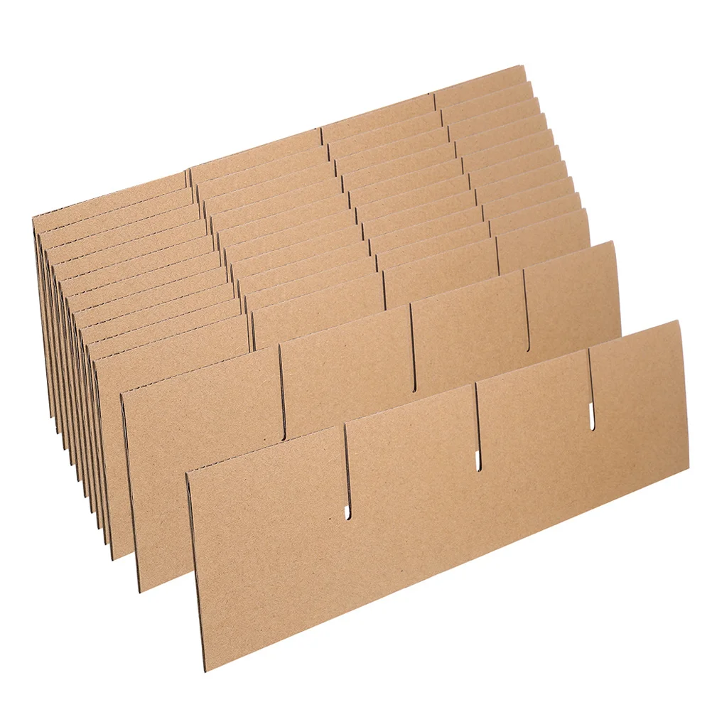 2Sets Cardboard Box Dividers Protective Partitions for Glass Plates Moving Packing Boxes Divider Kit Divider for Cardboard Boxes