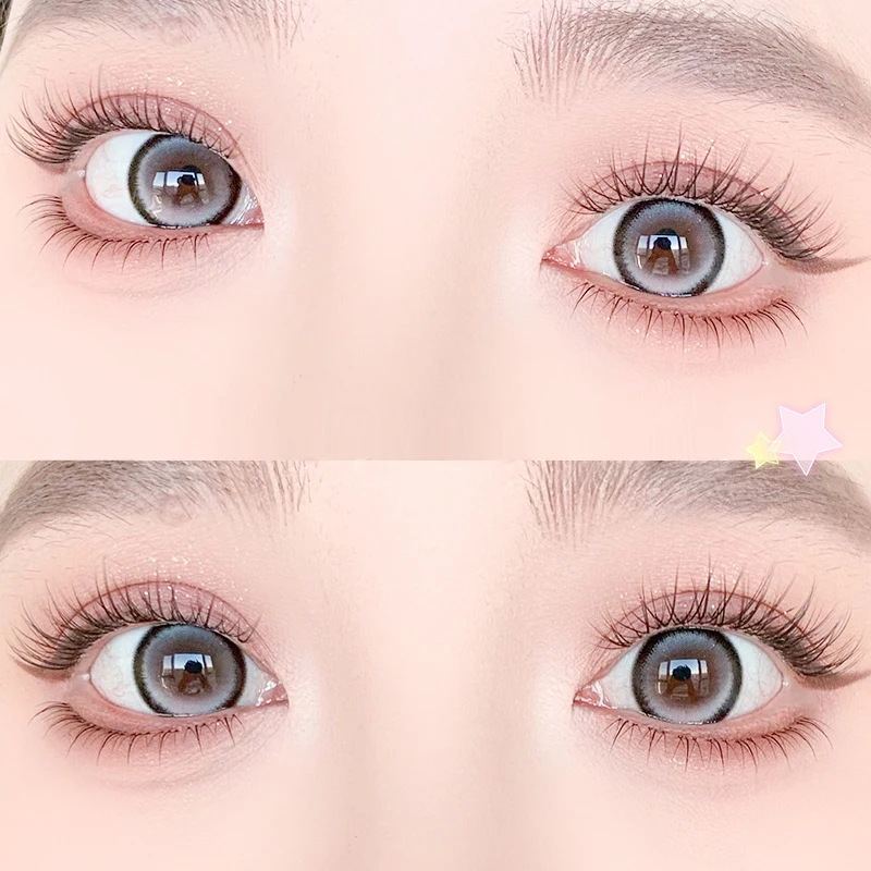 5 par koreańskie sztuczne rzęsy przezroczysta opaska delikatne rzęsy naturalne grube klastry rzęs w stylu Anime miękkie rzęsy Manga makijaż