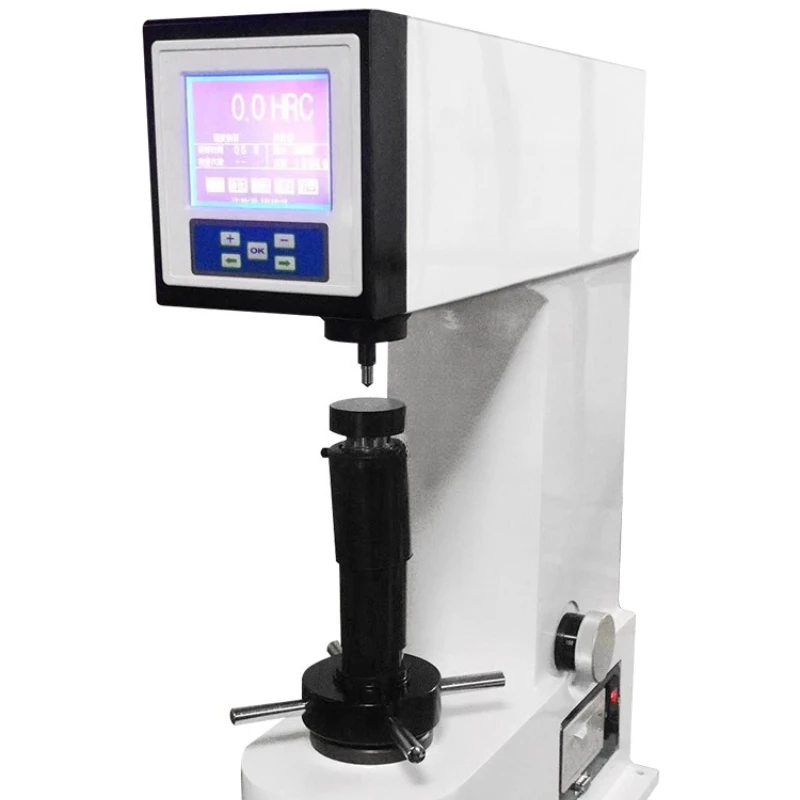 Electric Benchtop Rockwell Hardness Tester High Precision Digital HRC Manual Tester for Metal Heat Treated Steel