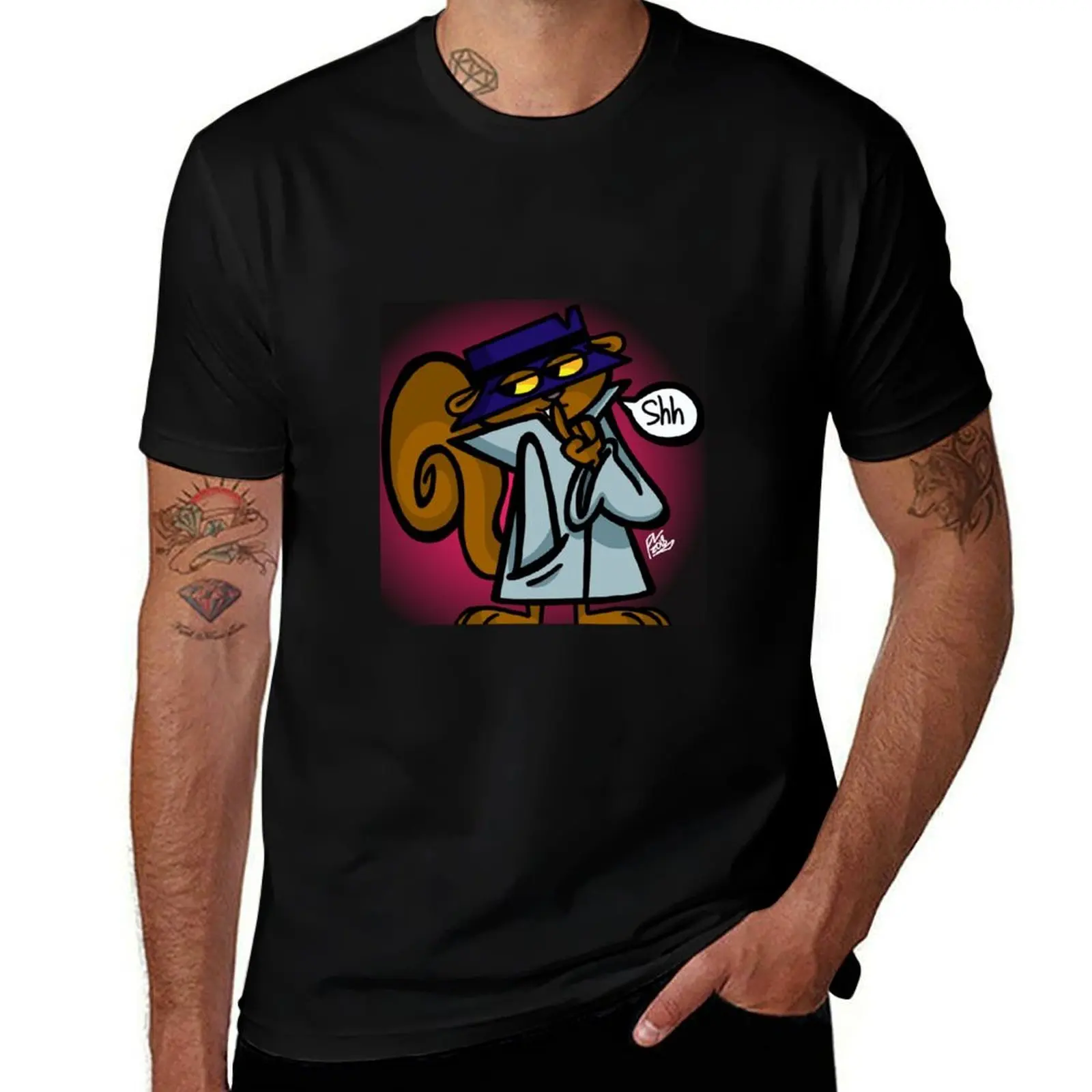 Secret Squirrel T-Shirt Holiday Party Tee Shirt T-Shirt