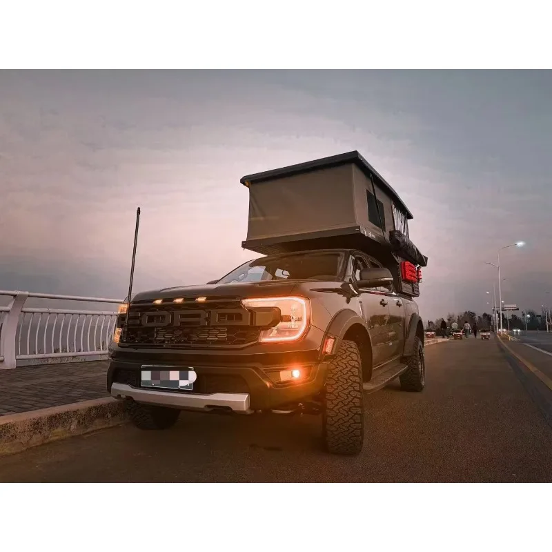 Slide In Pickup Camper Aluminium Shell 4x4 Off Road Pop Up Tent Customized Outdoor Overland Camping Shelter