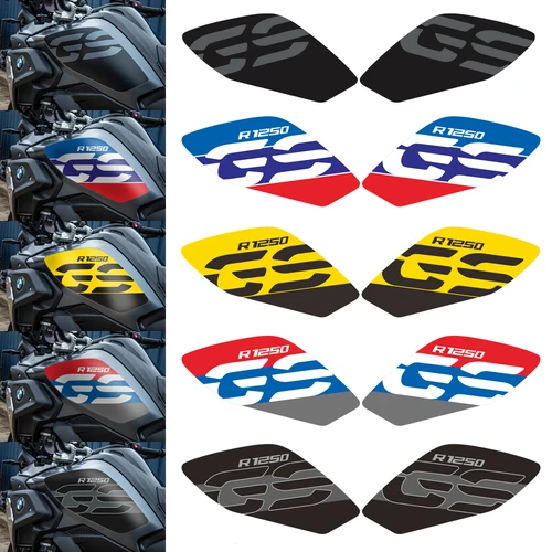 Imagen 2 del producto Para BMW R1200GS R1250GS 2017-2022 pegatina lateral del tanque de combustible