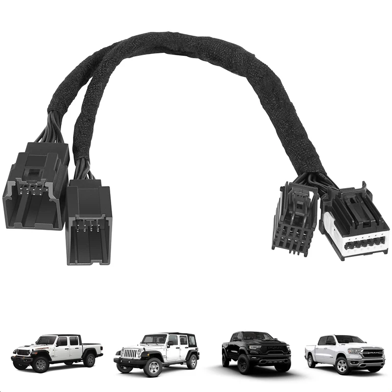 Cable de Extensión SGW, para Gladiator Wrangler Ram 1500 Ram TRX 2021 2022, Cable de Extensión de Seguridad para Tazer DT, JL, Mini