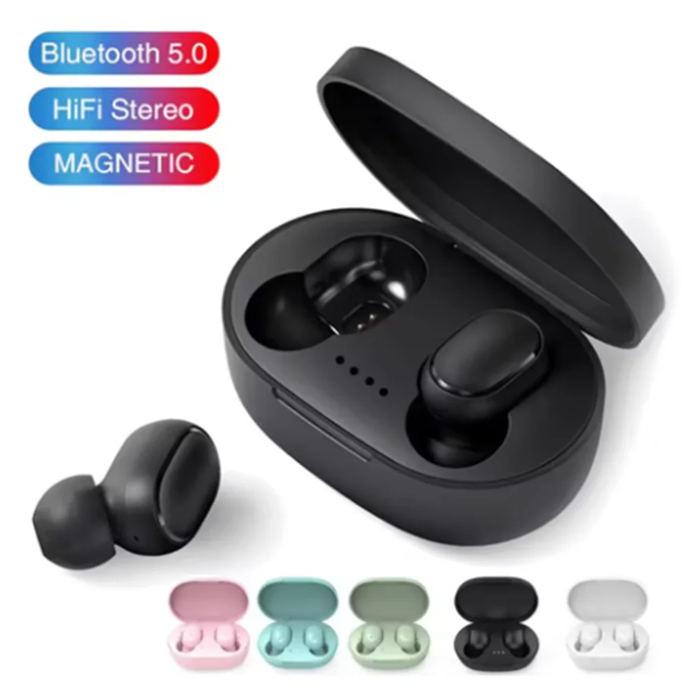 Auricolari wireless TWS Auricolari wireless Bluetooth 5.0 Cuffie touch control con microfono Cuffie sportive di qualità da gioco