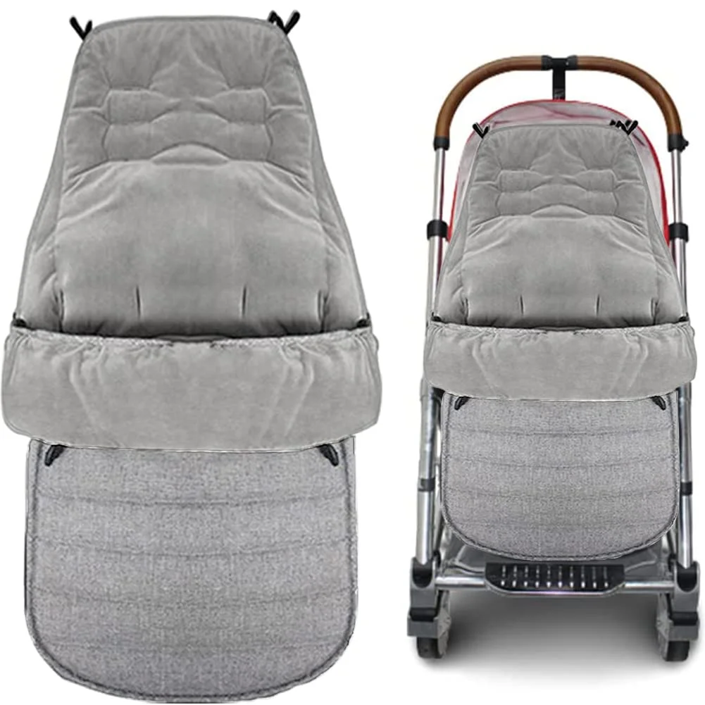 Baby Stroller Sleeping Bag Newborn Stroller Bunting Bag Oudtoor Buggy Stroller Foot Warmer Sleep Sack Winter Pram Travel Cushion