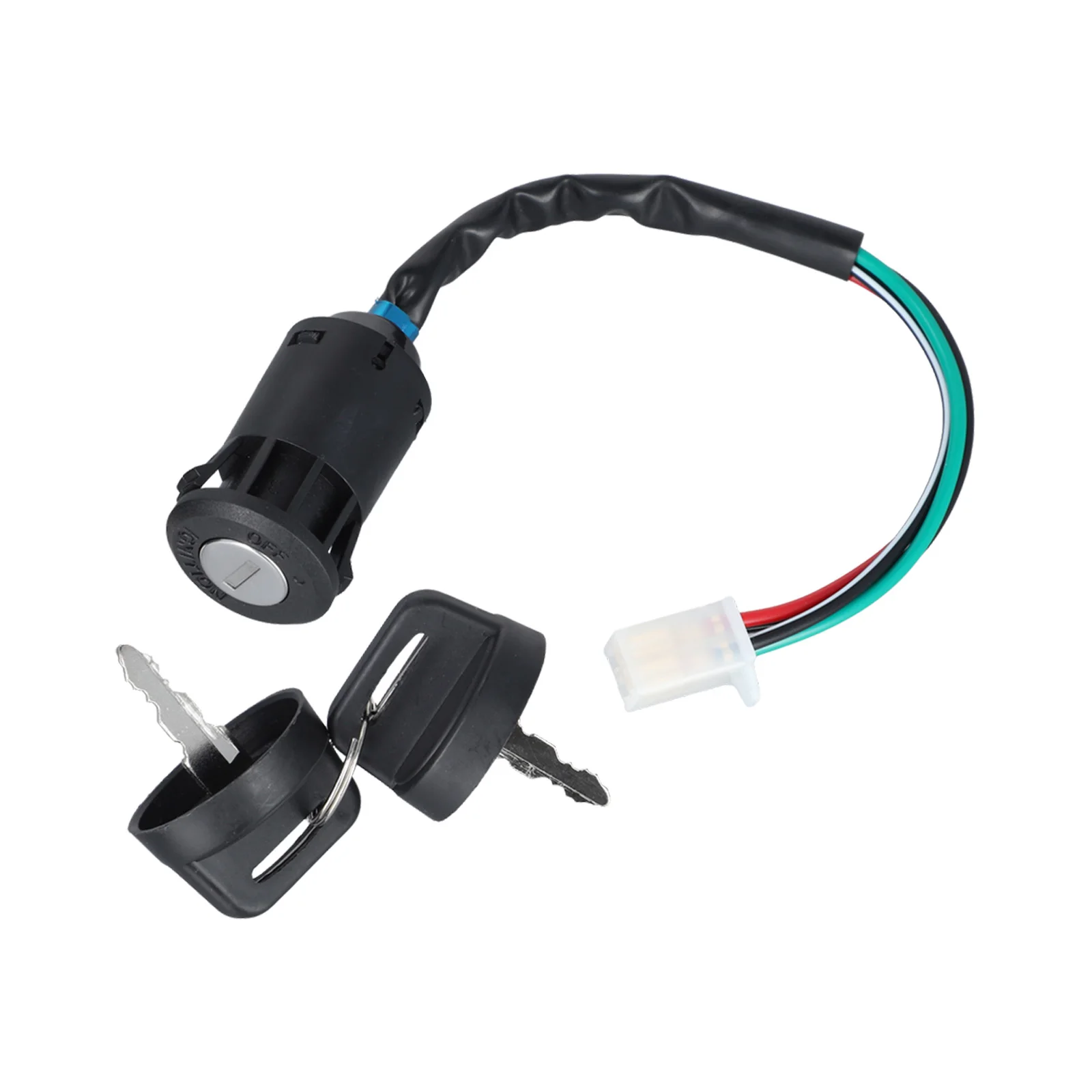 Key Ignition Switch Dependable 4 Wire Ignition Key Switch for 50cc 70cc 90cc 110cc for mini for bikes and Quads
