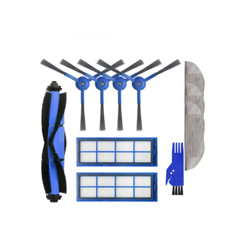 قطع غيار ل Eufy Robovac L70 الهجين الروبوتية مكنسة كهربائية الملحقات عدة مرشحات فرش التطهير منصات