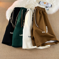Summer Thin Casual Loose Cropped Pants Shorts for Men American Style Trend Breathable Beach Versatile Straight Pirate Shorts New