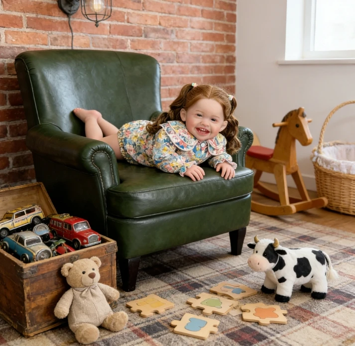 24 Inch Huge Size Reborn Baby Doll Mila with 3D Painted Skin & Visible Blue Veins Collectible Art Doll Gift for Girls