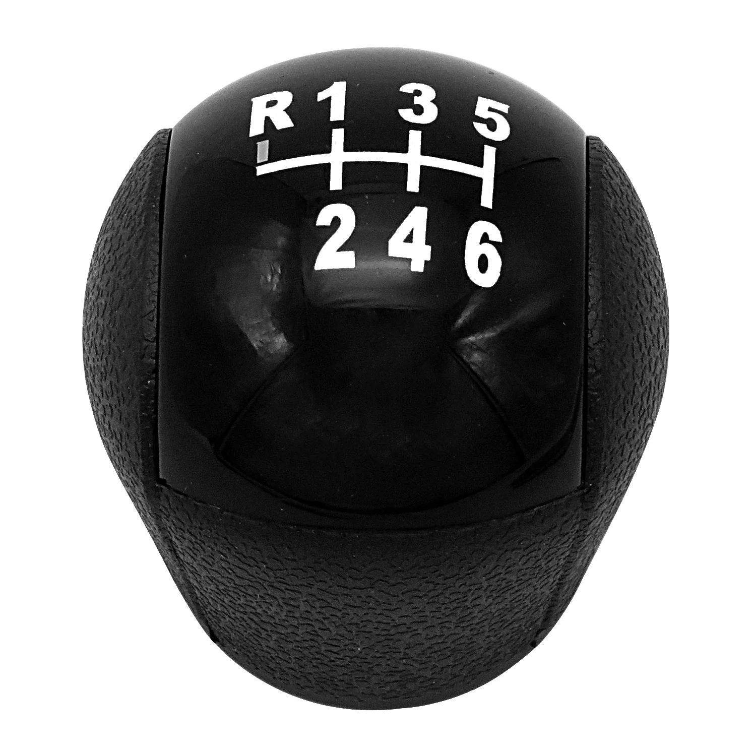 Perilla de palanca de cambios negra Manual de 6 velocidades transmisión VMT6 MT82 para Ford Transit Mk7 2006 2007 2008 - 2014 4WD 1417447 6C1R7217KA