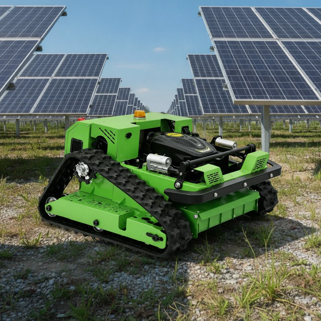 free shipping CE Euro 5 600mm crawler remote lawn mower 224cc engine grass cutter heavy duty slope garden