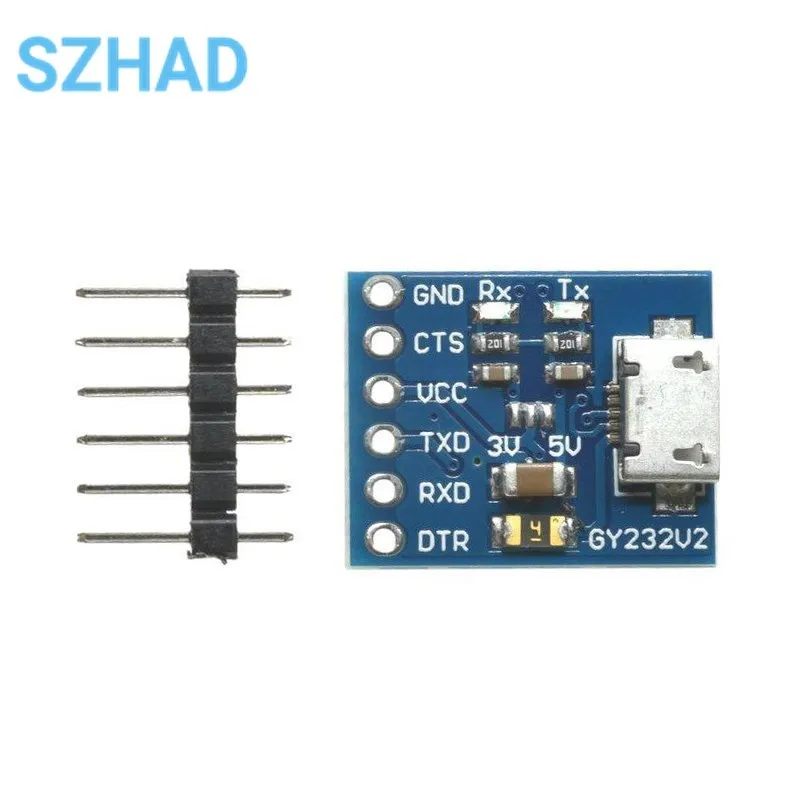 FT232RL FT232 USB TO TTL Download Cable To Serial Adapter Module USB TO 232 GY232V2 MICRO FT232RL USB