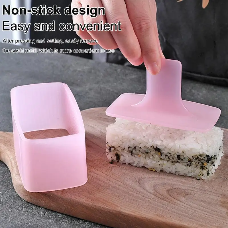 Warship Sushi Mold Spam Musubi Rice Ball Food Press Sushi Maker Mold Sushi Kit Children's Food Tool  Kitchen Bento Accessories