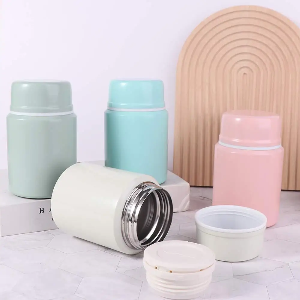 

Solid Color Mini Thermos Cup Stainless Steel Insulated Portable Vacuum Flask Sending Container Thermal Water Bottle