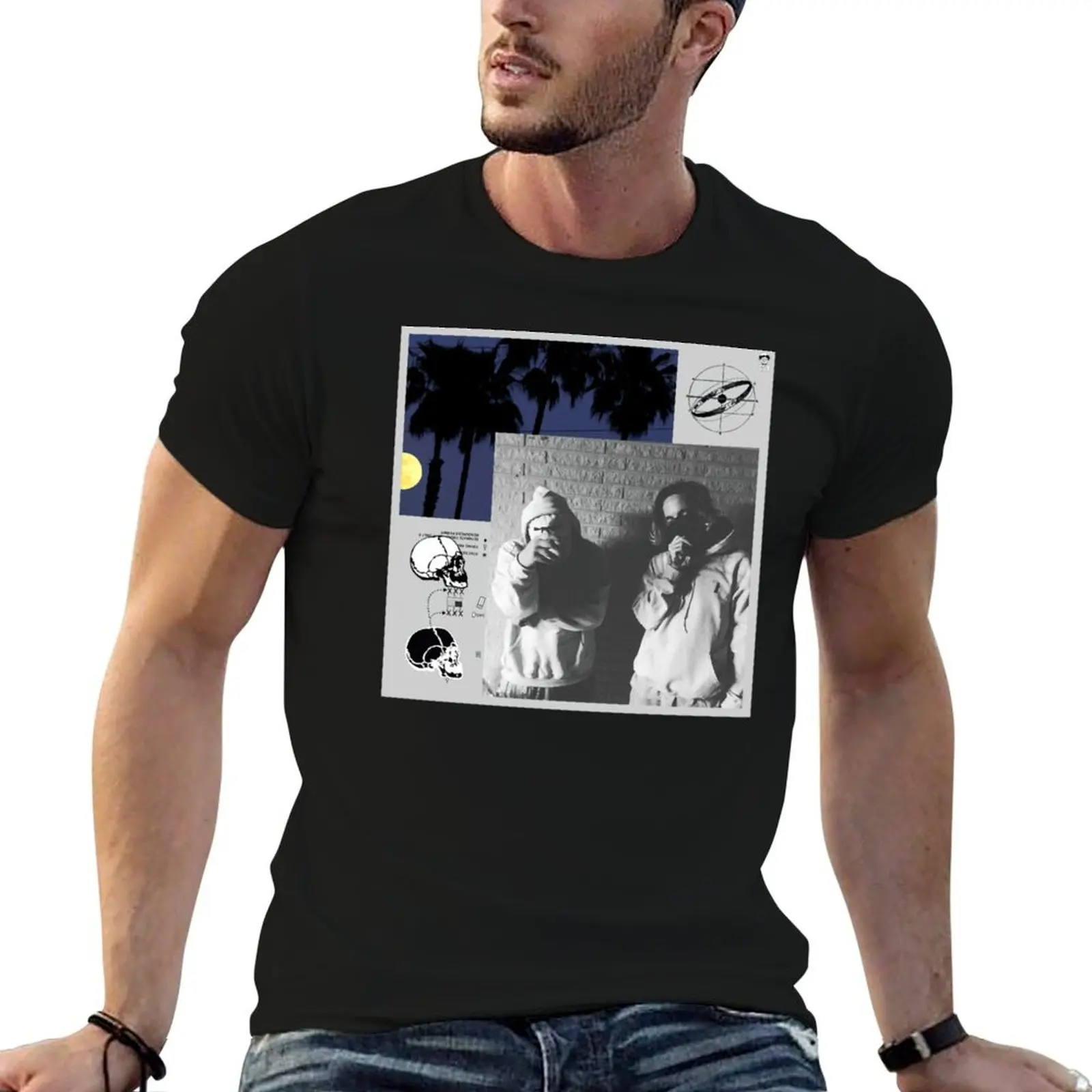 Now Moon Rising T-Shirt Anti-Pilling Casual T-Shirt