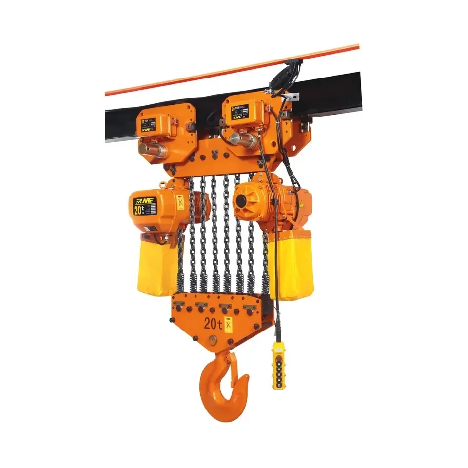 Customizable Electric Hoists With G80 Chain Low Altitude Net Fixed Running Voltage Supports Custom Logo And Lifting Heights