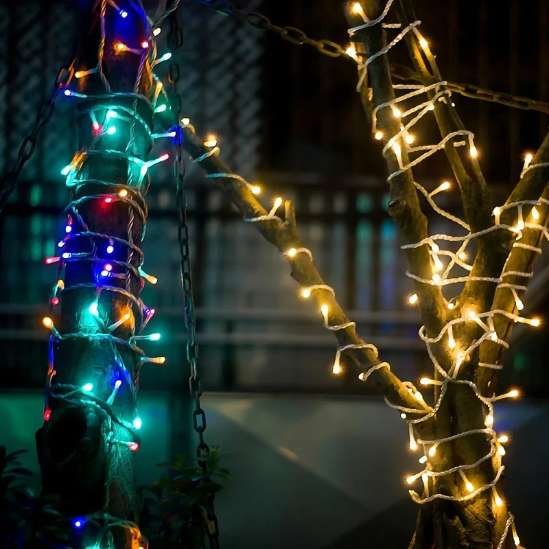 LED Lights Battery Operated Wedding Centerpiece Table Decorations Party Christmas Copper Wire String Lights Battery Powered