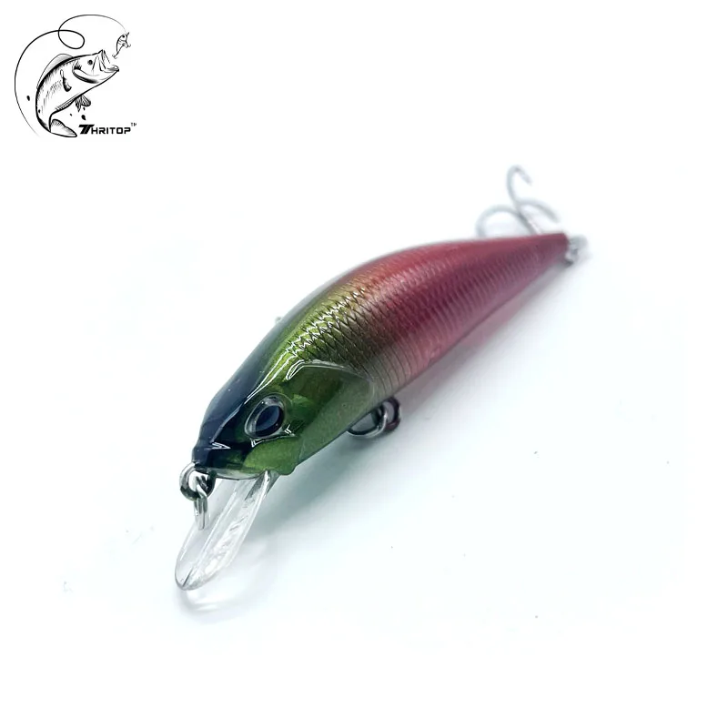 

THRITOP New Fishing Lure Hard Wobbler Bass Pike Bait 50MM 4G Sinking Minnow 4 Colors TP157 Carp Fishing Accessories