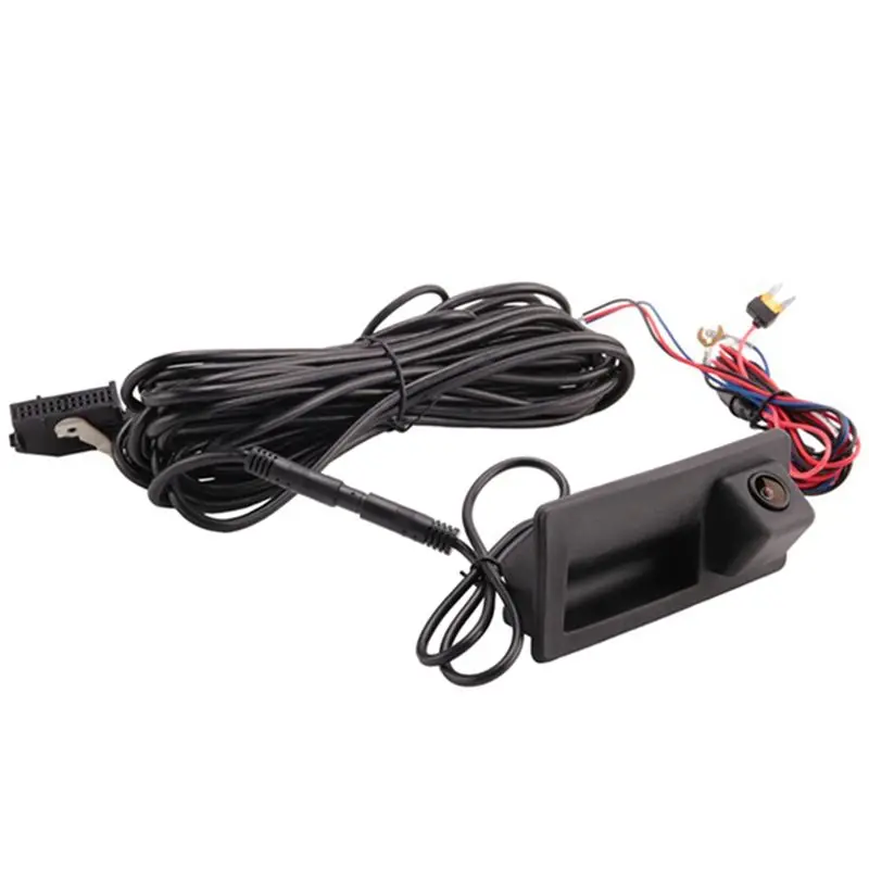 

Rearview Camera With Trunk Switch For VW Jetta MK5 5 MK6 VI Tiguan Passat B7 RNS510 RNS315 RCD510 Radio RGB