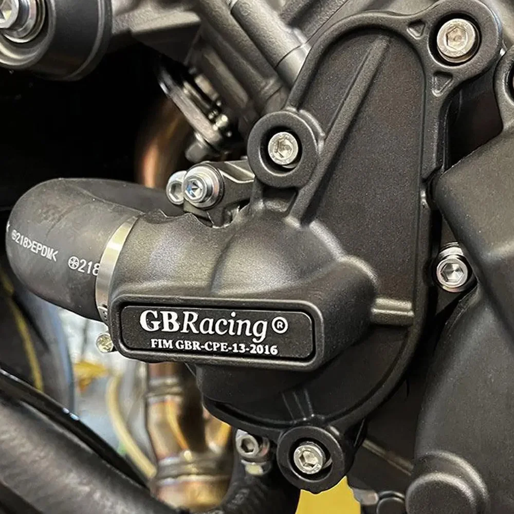 For YAMAHA MT09 TRACER GT 2021 to 2025 Clutch & Pulse Pump Covers, Engine Protect Cover For Motorcycle Body & Frames Safety