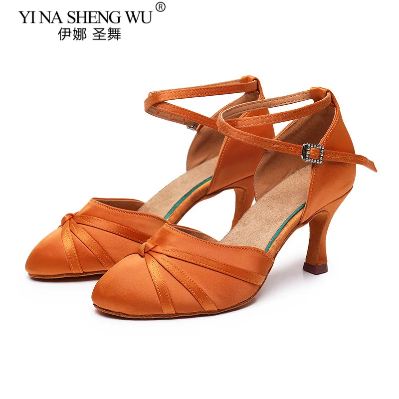 ダンス用のモダンシューズ 女の子用女性用ラテンダンスシューズ レディース社交タンゴダンスシューズ クローズドサルサ練習靴