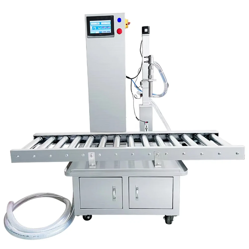 Automatic Weighing Liquid Filling  for Edible Oil Soy Sauce and Detergent Packaging