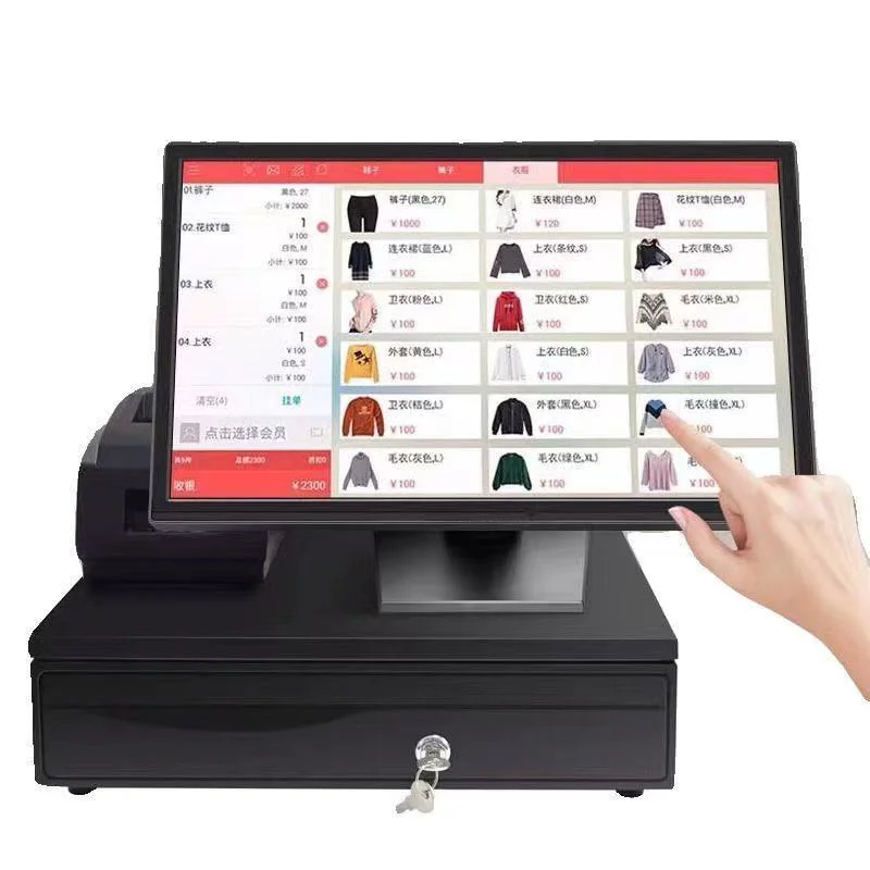 19-Zoll-Touchscreen-Display (11,6/15/15,6/17/19/21,5 Zoll) Hängende Wand- oder Desktop-Touchscreen-Display, Touchscreen-Terminal