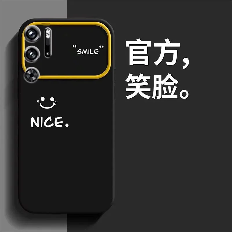 For Nubia Red Magic 9S Pro plus case Smiley face dirt-resistant TPU soft silicone For  Nubia Red Magic 9SPro plus  bumper Funda