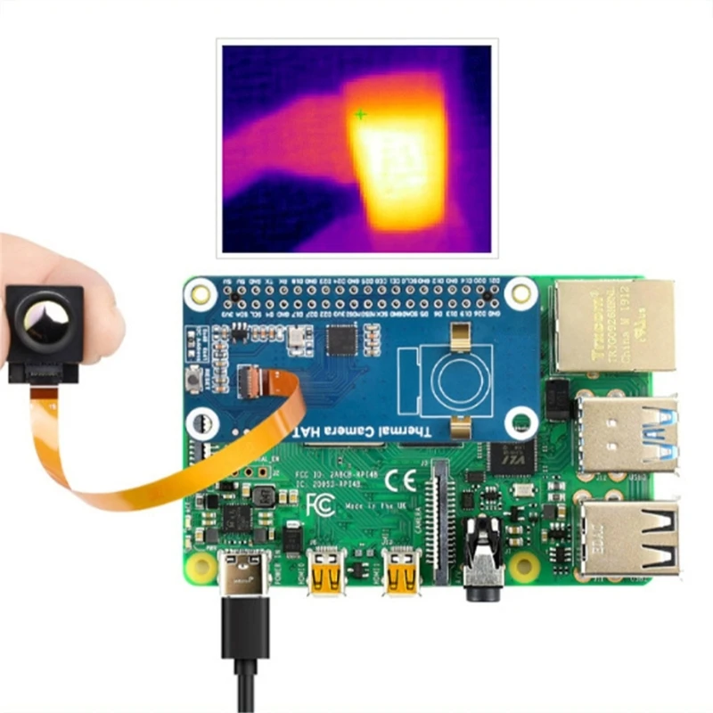 Advanced 80x62Pixel Infrare Thermal Imaging Sensor Real time Monitoring and Recording for Engineers and Maintenance Dropship