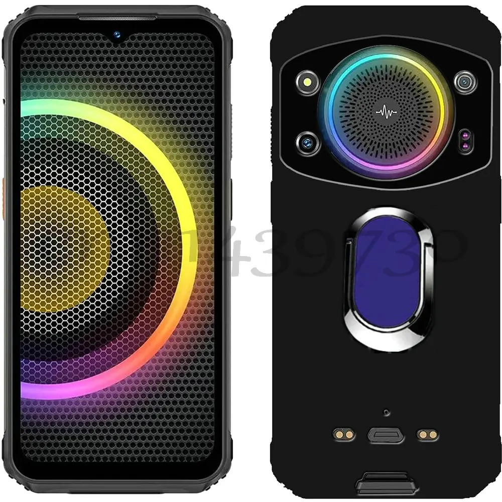 For Ulefone Armor 21 Case  Luxury Magnetic Magnet Car Finger Ring Case On For Ulefone Armor 21