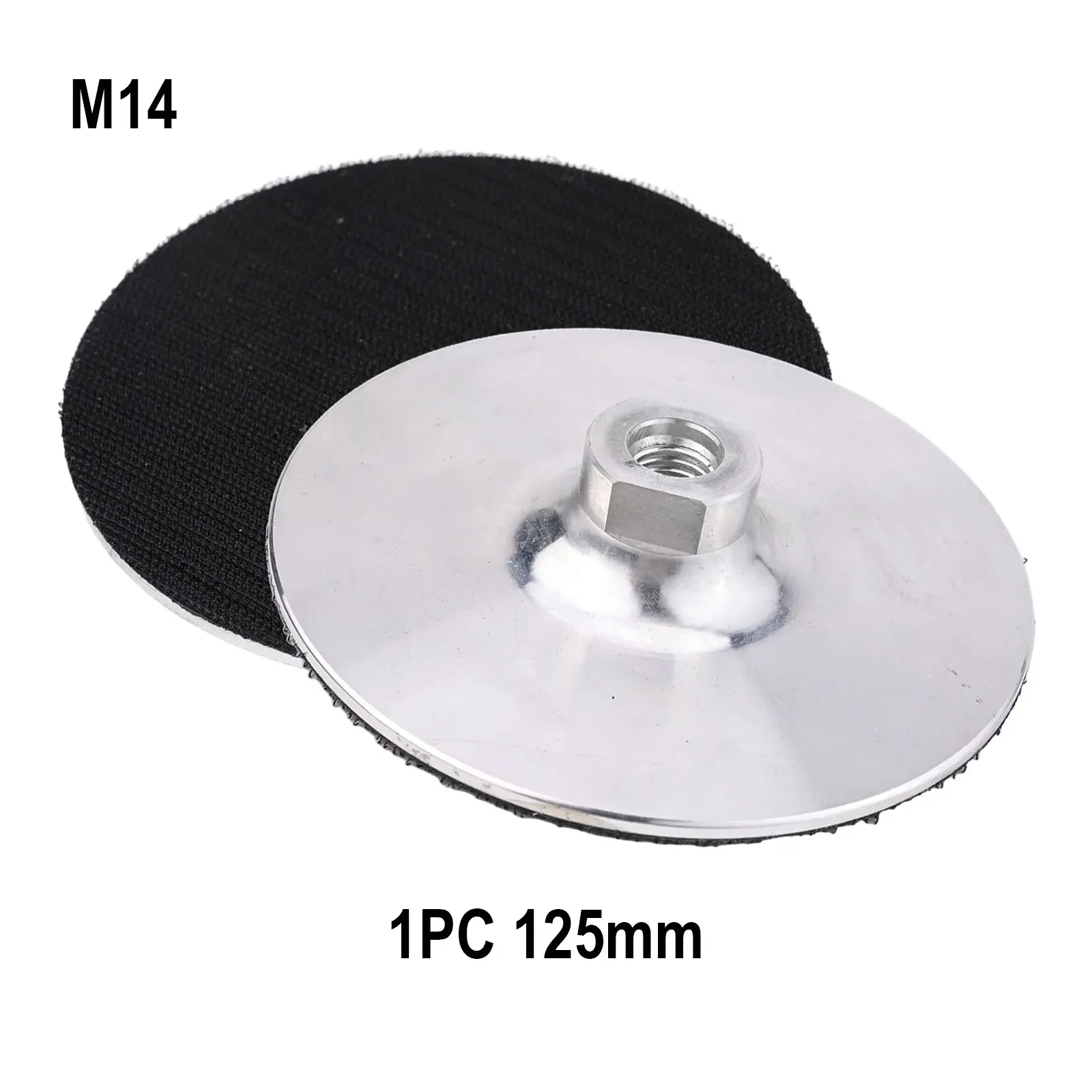 

Auto Polishing Polishing Backer Pad Angle Grinder Disc Aluminum Construction Threaded Connector Quick Change Design