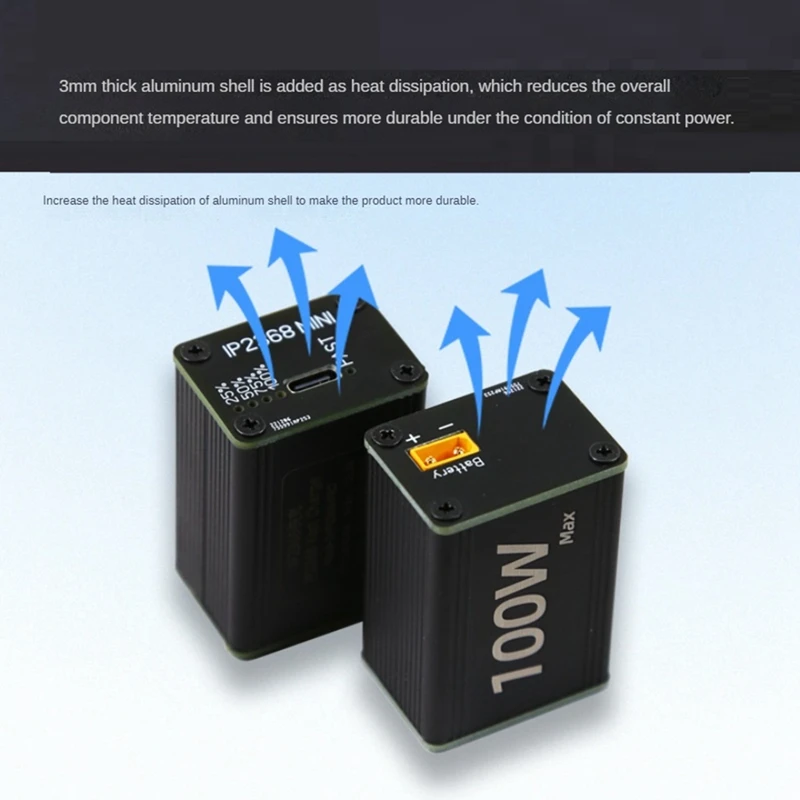 Bidirectional Fast Charging Module Upgrade 100W High-Power Full-Protocol Fast Charging Module Charging Bank Main Board