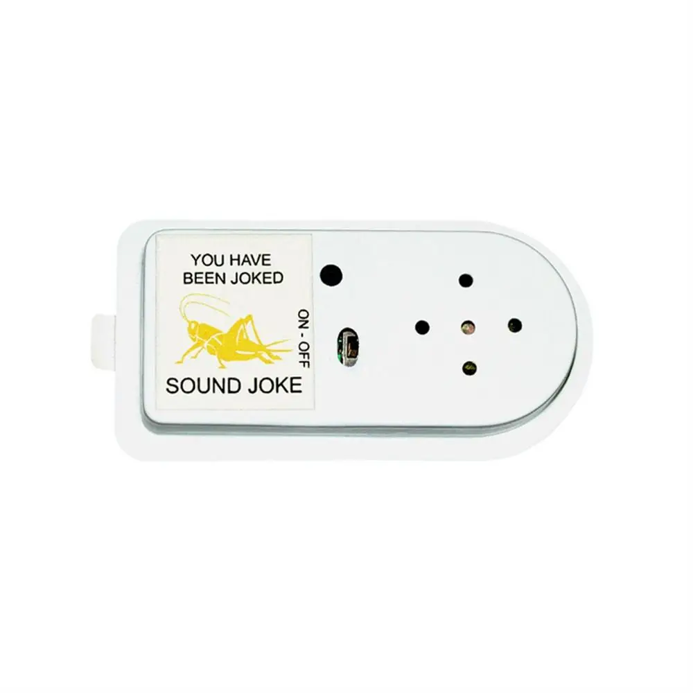 Farces ennuyeuses Cricket fabricant de bruit bip jouet son cache farce blague sonore petite taille amis farces Cricket son farce