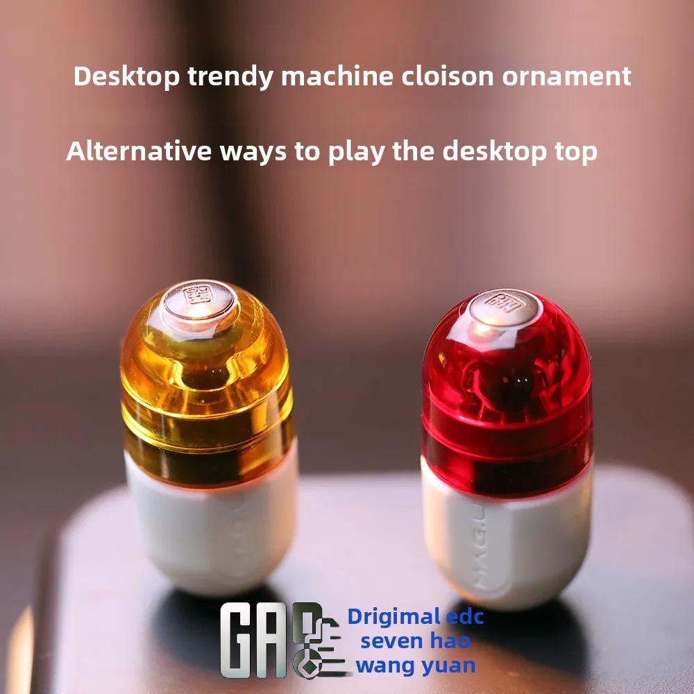 Gao Studio PC Capsule Levitazione magnetica Fidget Spinner EDC Fidget Toys ADHD Mano Spinner Ansia Giocattoli antistress per adulti