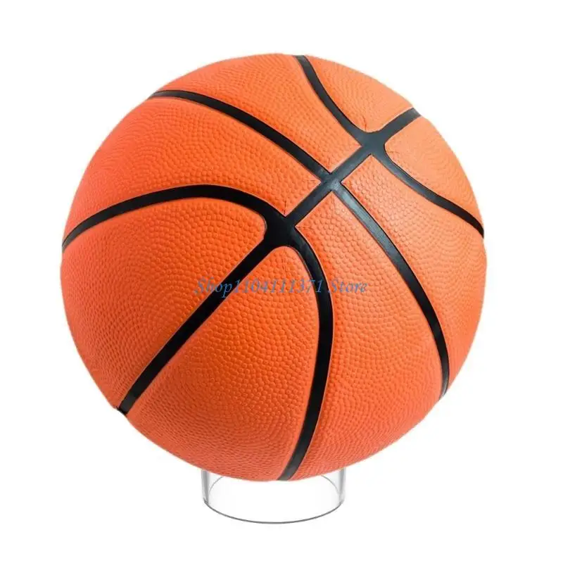 P9FC 아크릴 디스플레이 스탠드 볼 받침대 축구 디스플레이베이스 농구 홀더 스탠드